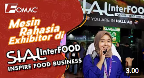 Intip Mesin Fomac di Balik Produk Unggulan Exhibitor SIAL Interfood 2024
